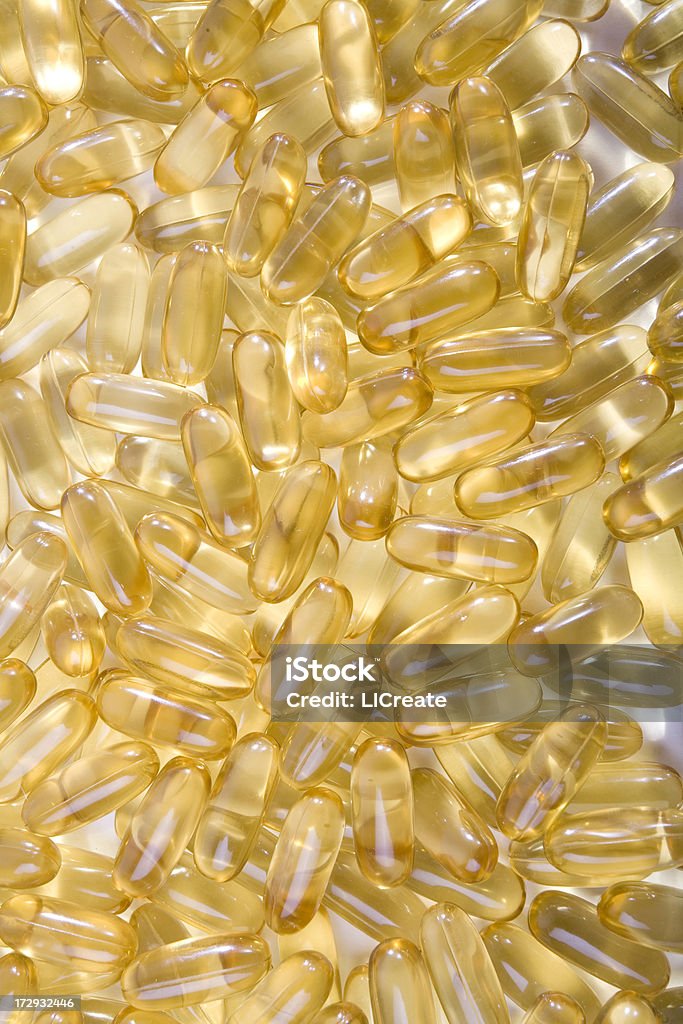 Pile of Gel Capsules Addiction Stock Photo