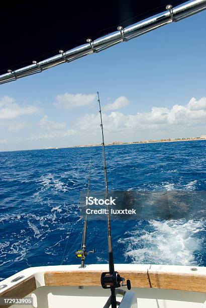Deep Sea Sport Fishing With Rods An Reels Stock Photo - Download