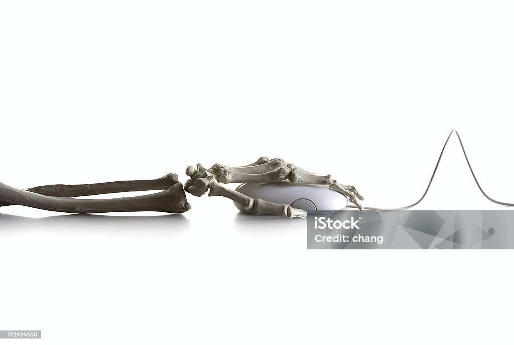 Ratón y squeleton - Foto de stock de Adicción libre de derechos
