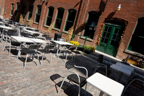 Cafe - Restaurant in the Distillery District of Toronto