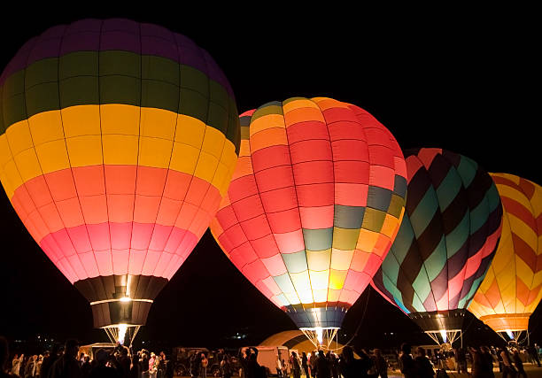 istock Hot Air Balloons - Predawn Glow Show 172935367