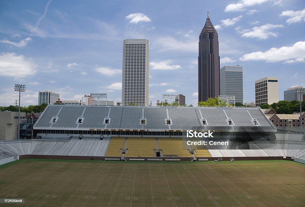 Horizonte de Atlanta - Foto de stock de Futebol Americano royalty-free