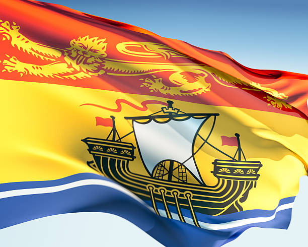 istock Flag of New Brunswick 172936155