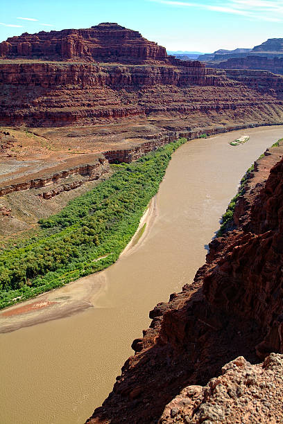 Rivière Colorado près de Moab, dans l'Utah - Photo
