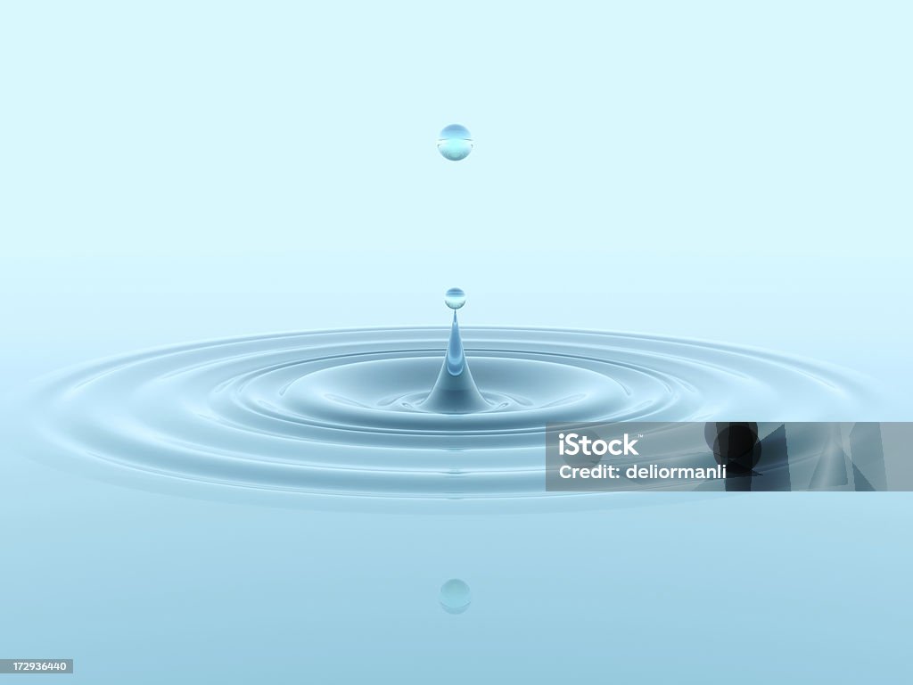 waterdrop - 円形のロイヤリティフリーストックフォト