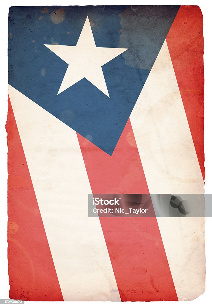 Bandeira de Porto Rico XXXL - Foto de stock de Abstrato royalty-free