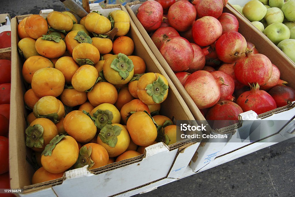 Frutas frescas - Royalty-free Feira Agrícola Foto de stock