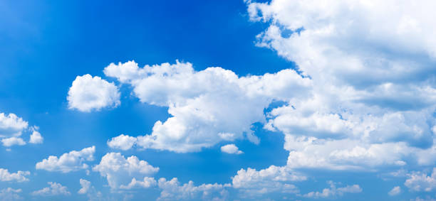 istock The blue sky with white clouds - panorama, 50MPix XXXXL 172936917
