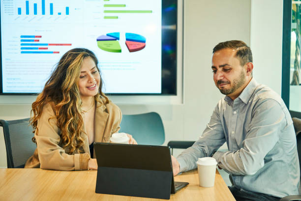 istock Two people having a meeting in office 1729370558