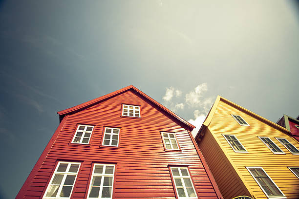 istock Colorful buildings in Bergen 172937785