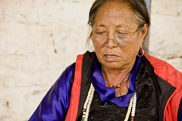 istock Senior Tibetan female 172938420