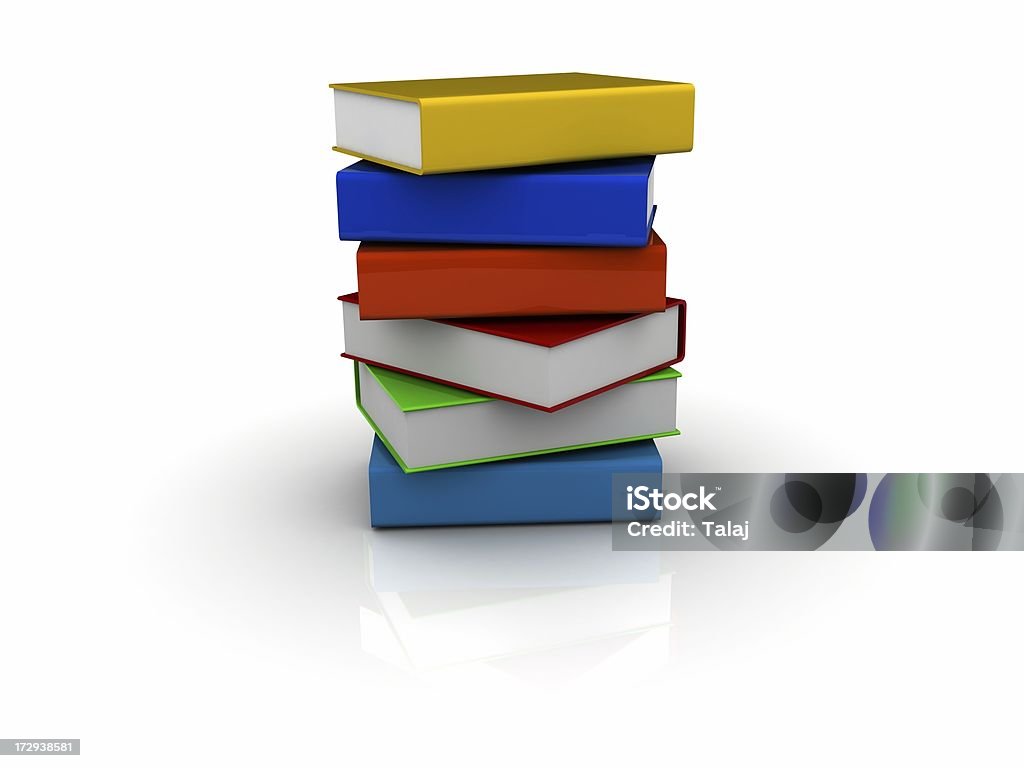 Livros - Royalty-free Aprender Foto de stock