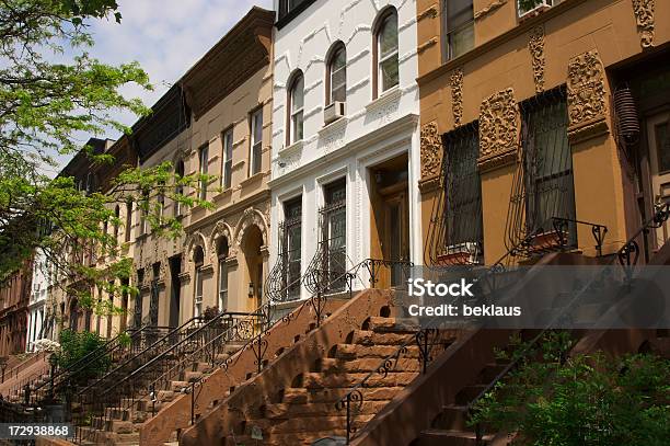 브루클린 Brownstones 0명에 대한 스톡 사진 및 기타 이미지 - 0명, 갈색 사암, 건물 외관
