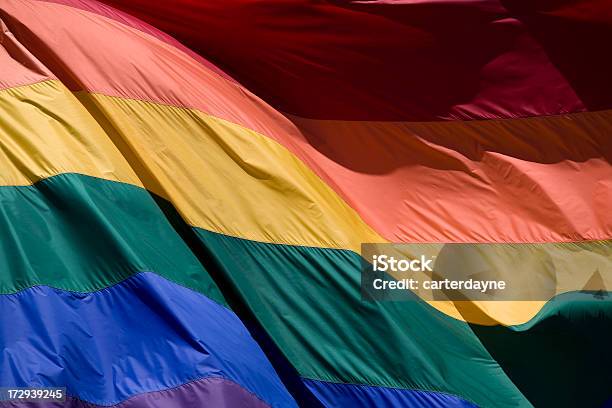 Rainbow Flagge Stockfoto und mehr Bilder von Flagge - Flagge, LGBTQI-Rechte, Regenbogenfahne