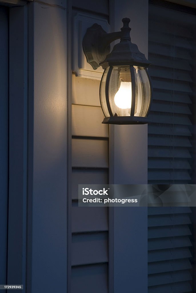 Luz da noite. - Foto de stock de Equipamento de Iluminação royalty-free