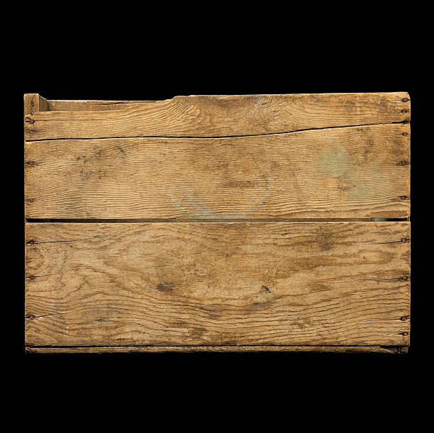 istock Wood planks on black 172939640