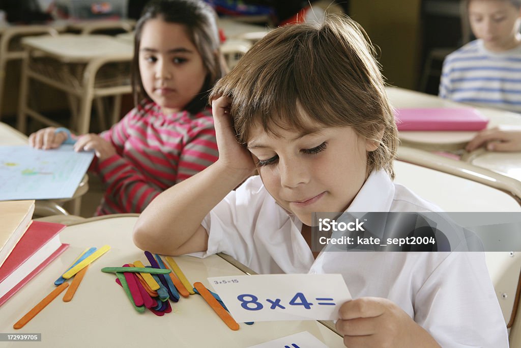 mathematic-Unterricht - Lizenzfrei Beginn des Schuljahres Stock-Foto