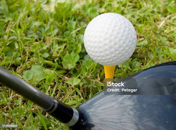 Pallina Da Golf E Driver - Fotografie stock e altre immagini di Attività ricreativa - Attività ricreativa, Campo da golf, Competizione