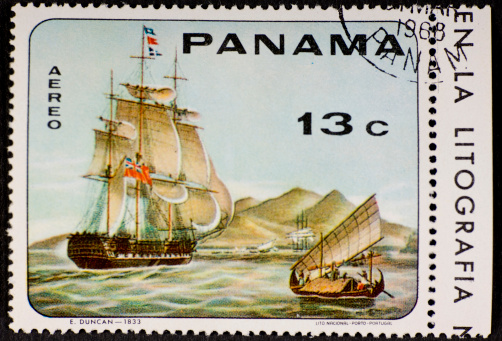 Postage Stamp Panama from Duncan