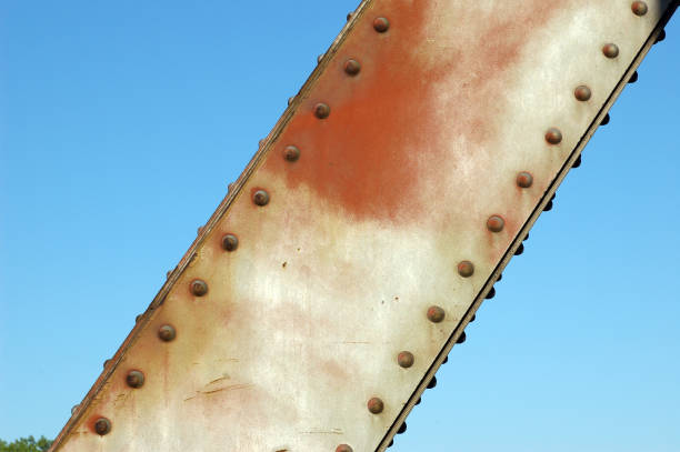 Steel Bridge Texture stock photo