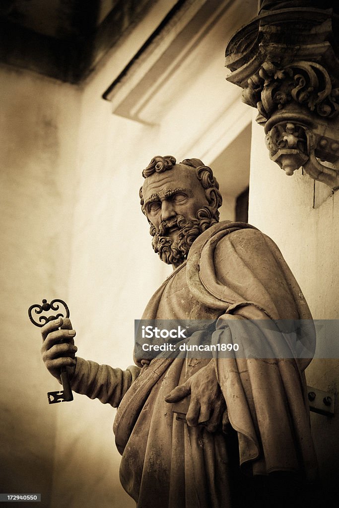 St Peter - Zbiór zdjęć royalty-free (Gatekeeper - Statue)