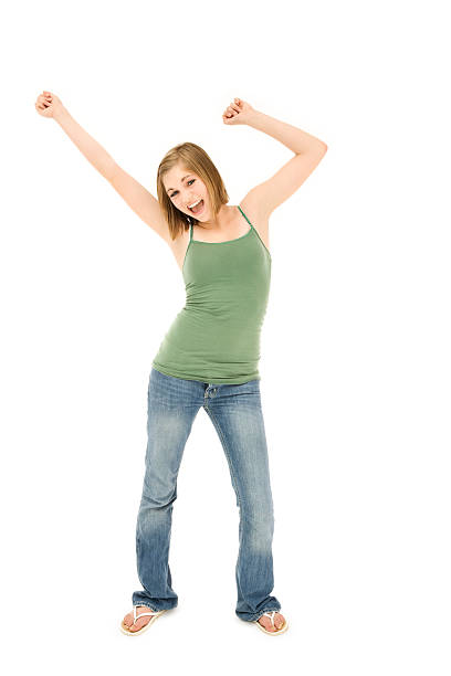 istock Enthusiastic Dancing Teen 172940557