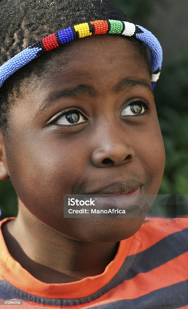 Junge Zulu Jungen - Lizenzfrei Afrika Stock-Foto