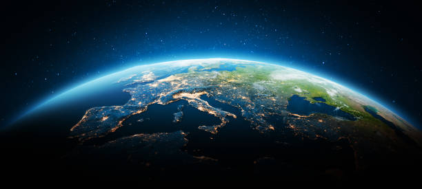 istock Europe travel map 1729413973