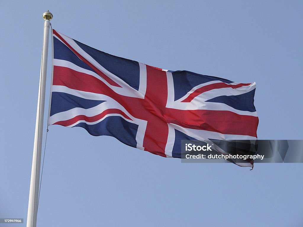 English Flag British Culture Stock Photo