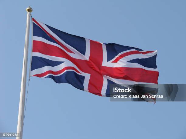 English Flag Stock Photo - Download Image Now - British Culture, British Flag, Clear Sky