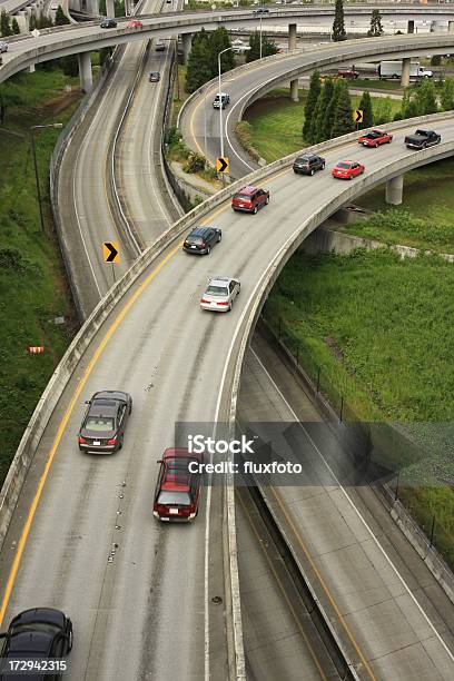 Bobinado Las Autopistas Foto de stock y más banco de imágenes de Autopista - Autopista, Seattle, Tráfico