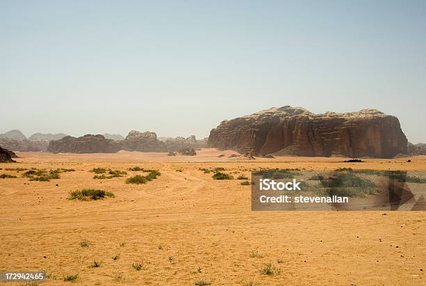 Wadi Rum - Fotografie stock e altre immagini di Ambientazione esterna - Ambientazione esterna, Asia Occidentale, Cammello