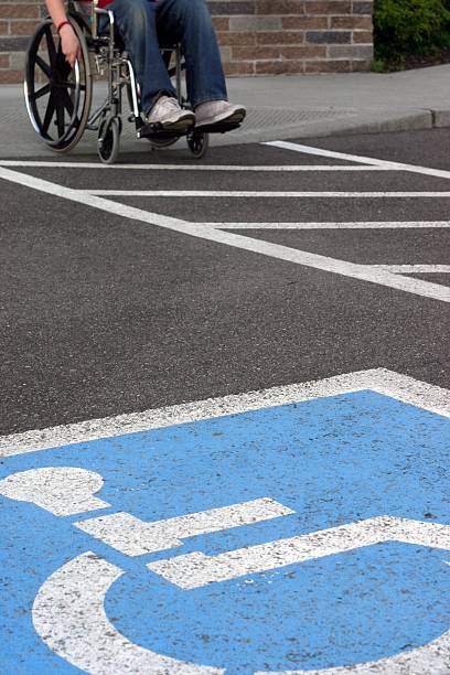 istock Wheelchair-Only Parking Space 172942559