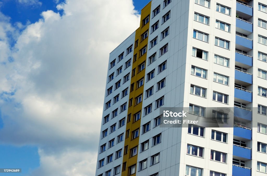 Prefabrykowane high-rise - Zbiór zdjęć royalty-free (Architektura)