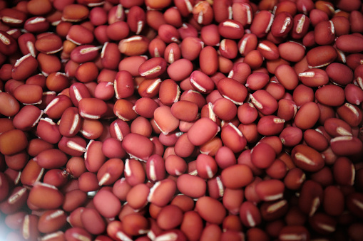 Close-up of beautiful red beans