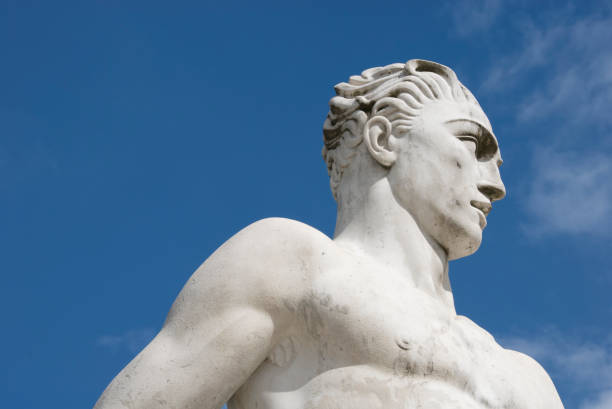 istock White Marble Athlete Head and Shoulders 172943331