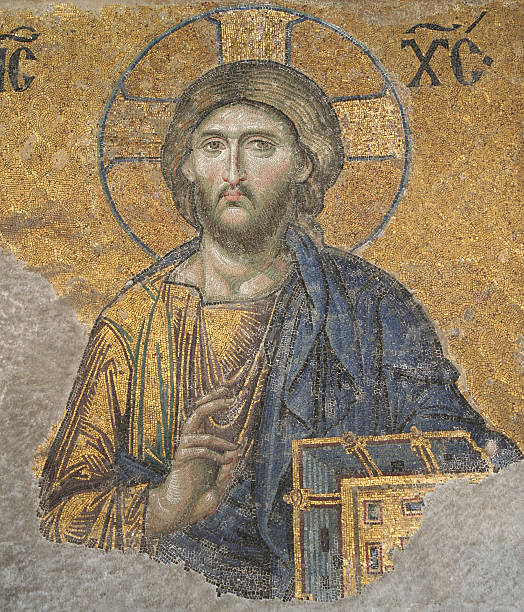 istock Mosaic image of Jesus Christ 172943691