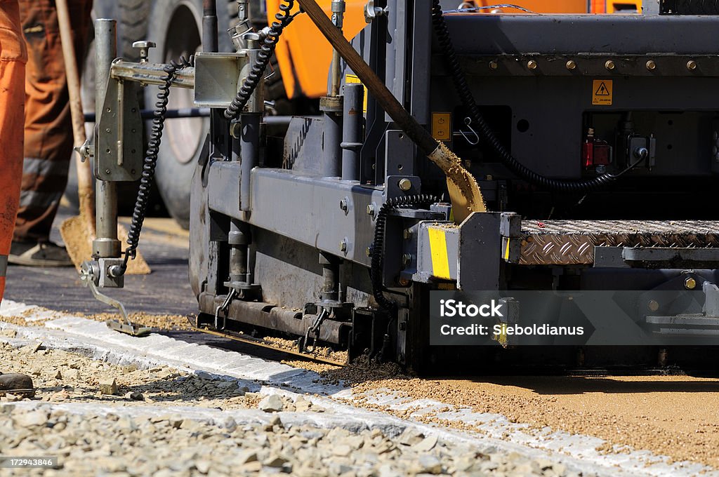 Road construction with colored asphalt. Road construction with colored asphalt.related: Adult Stock Photo