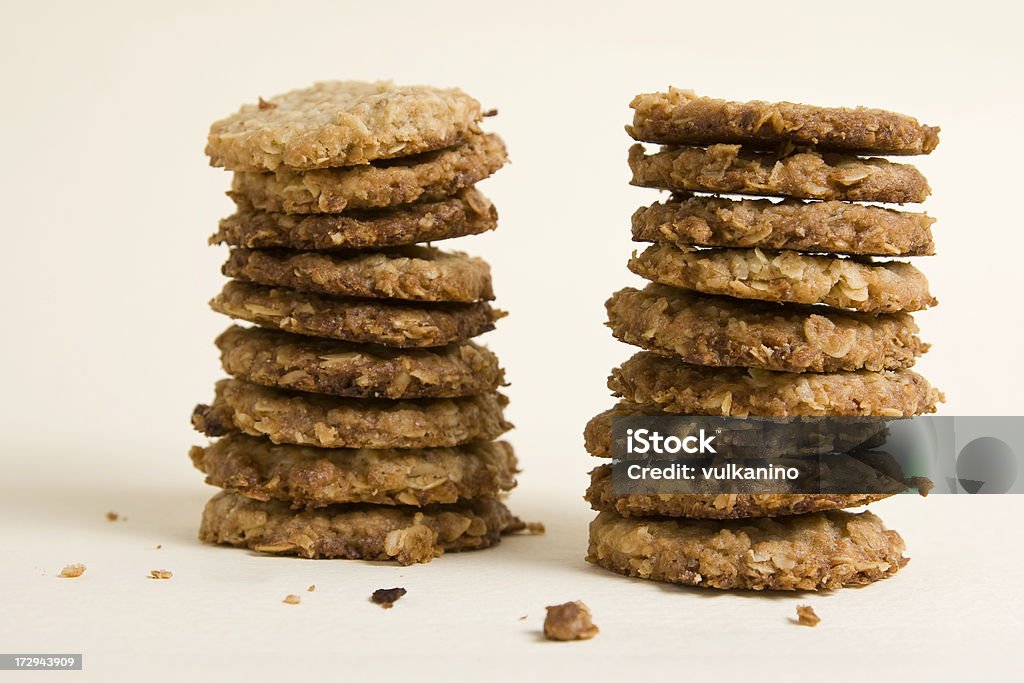 Cookie pilha de - Foto de stock de Assado no Forno royalty-free