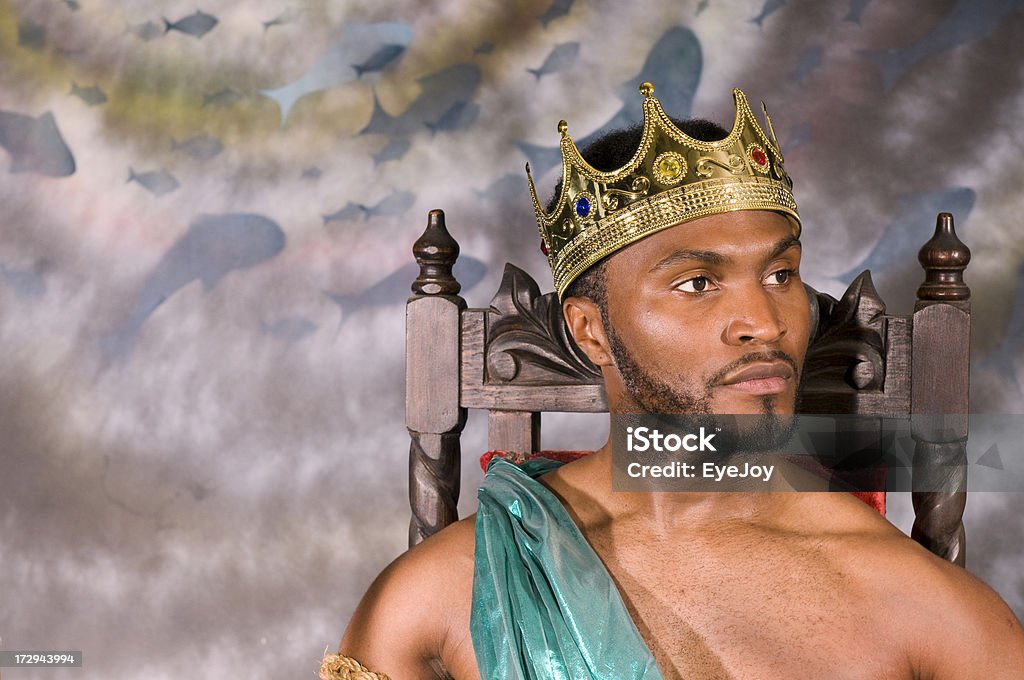 King Neptune - Zbiór zdjęć royalty-free (Afrykanin)