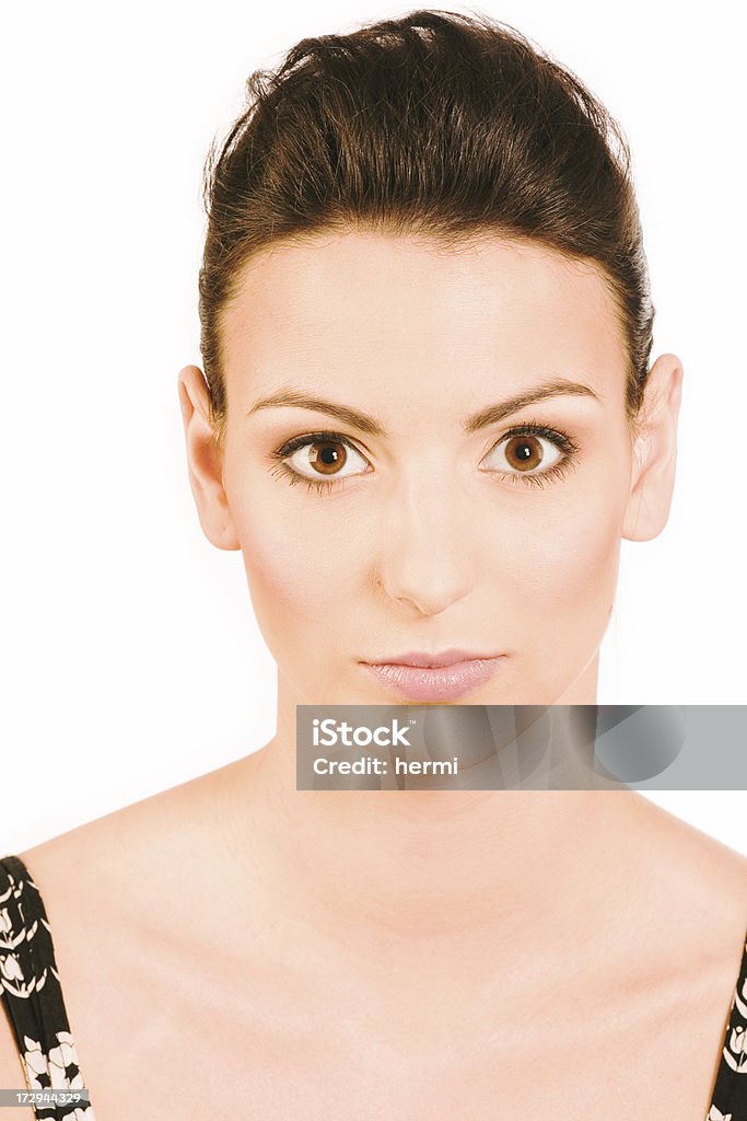 make up cosmetici instrusction-full - Foto stock royalty-free di Adulto