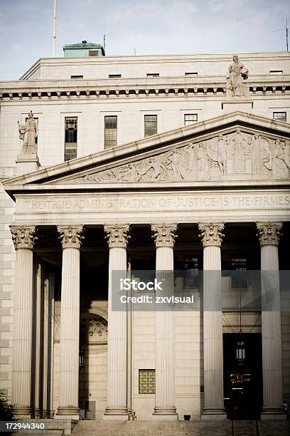 Sala Miasta Courthouse - zdjęcia stockowe i więcej obrazów Budynek sądu - Budynek sądu, Nowy Jork, Bez ludzi