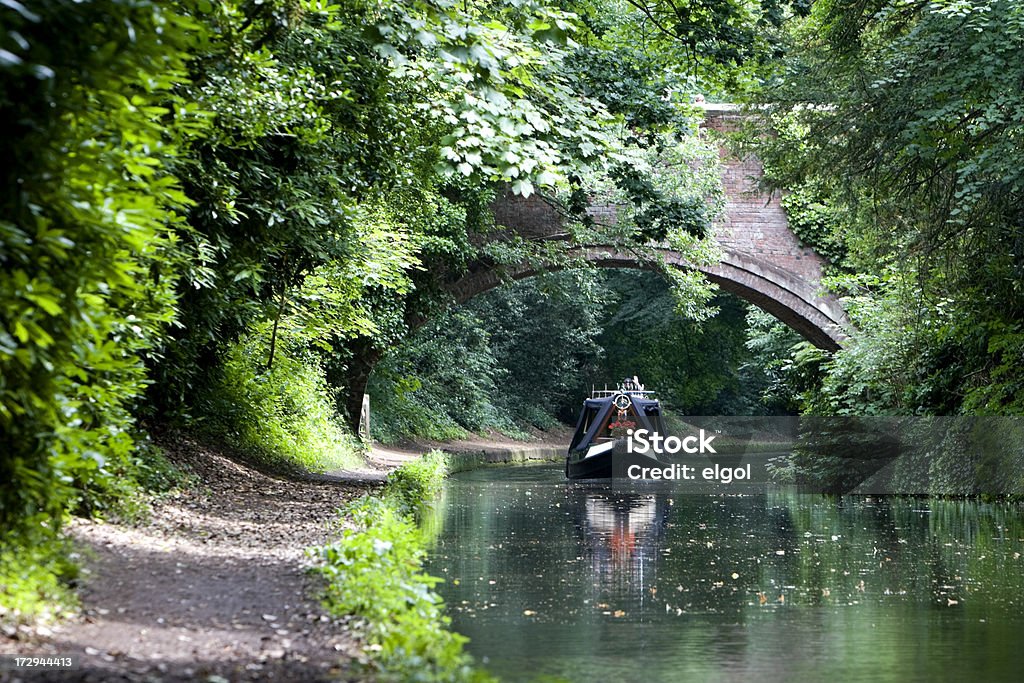 British Canal Holiday  Canal Stock Photo