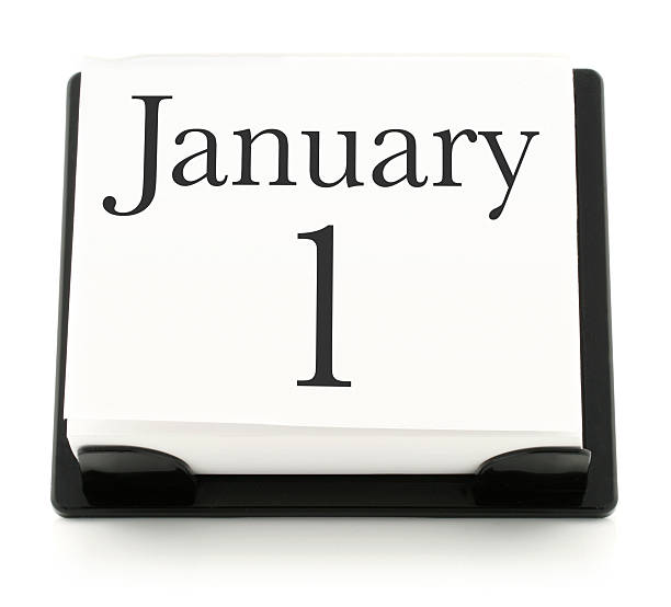 istock January 1 Desk Calendar 172944618