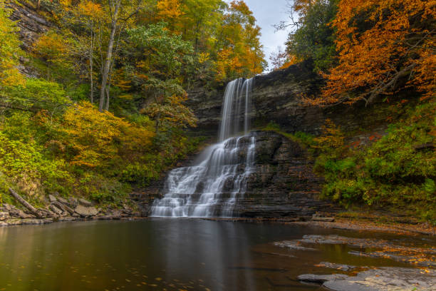 istock Fall at the Cascades in Virginia 1729452725