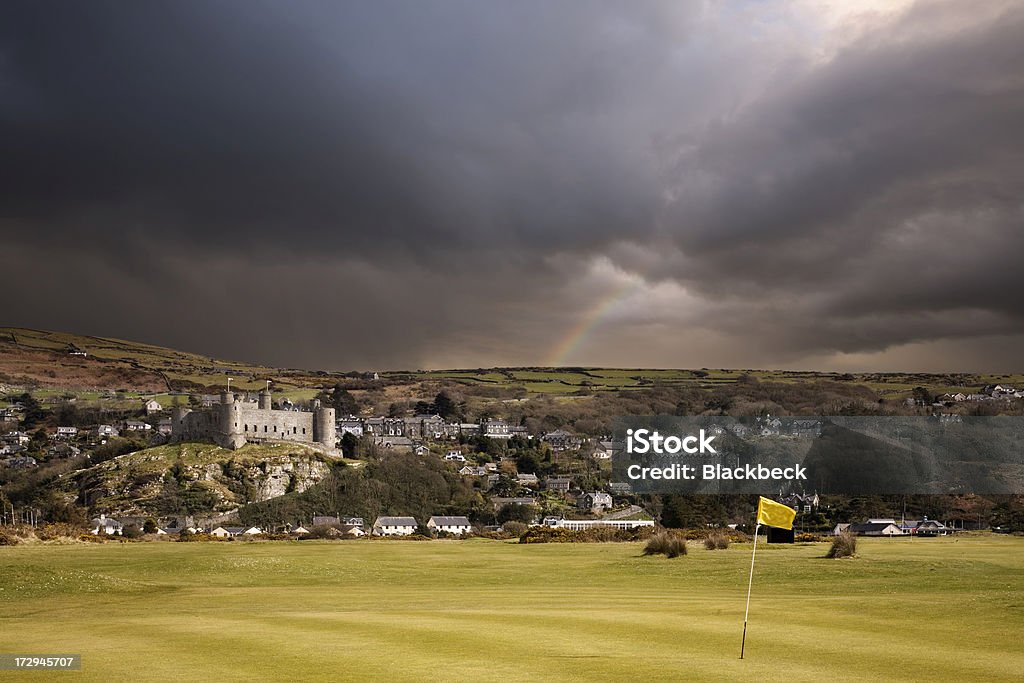 Harlech - Lizenzfrei Golf Stock-Foto