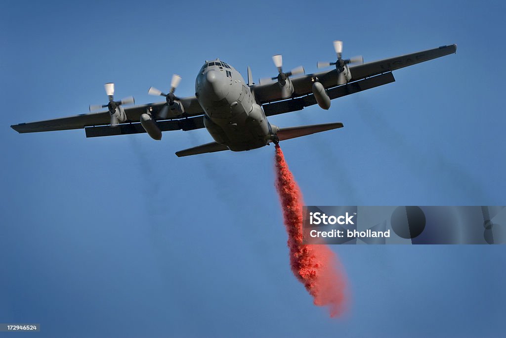 Aviador de incendios - Foto de stock de Avión libre de derechos