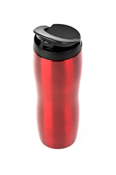 istock Red coffee tumbler 172946725