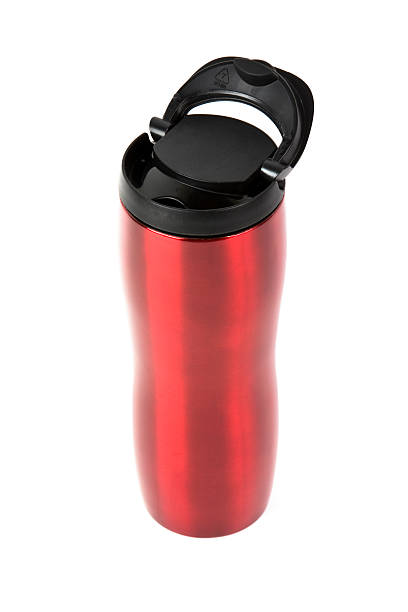 istock Red coffee tumbler 172946726
