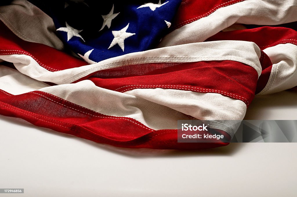 American Flag Dramatic American Flag on a white backgroundsee also: American Flag Stock Photo
